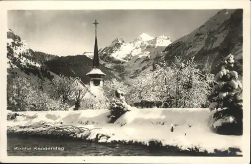 Kandersteg BE Kirche  / Kandersteg /Bz. Frutigen