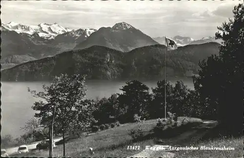 Weggis LU aargauisches Blaukreuzheim  / Weggis /Bz. Luzern