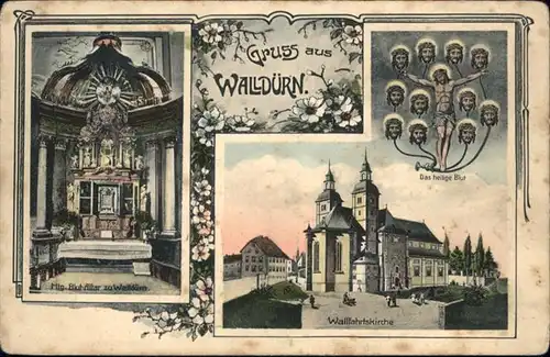 Wallduern Wallfahrtskirche / Wallduern /Neckar-Odenwald-Kreis LKR