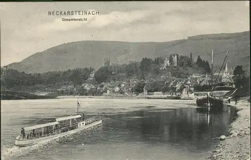 Neckarsteinach Neckar Boote / Neckarsteinach /Bergstrasse LKR