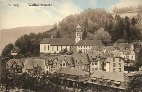 Triberg Schwarzwald Wallfahrtskirche / Triberg im Schwarzwald /Schwarzwald-Baar-Kreis LKR