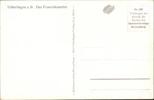 ueberlingen Bodensee Franziskanertor / ueberlingen /Bodenseekreis LKR