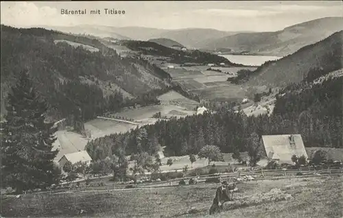 Titisee Baerental mit Titisee / Titisee-Neustadt /Breisgau-Hochschwarzwald LKR