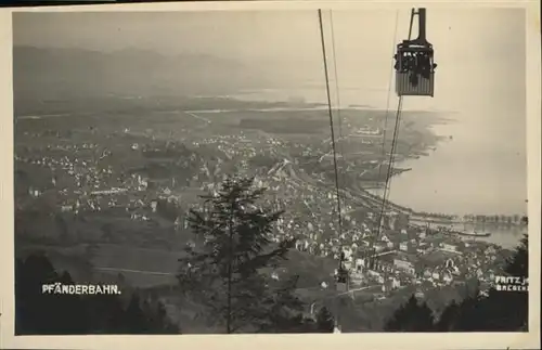 Bregenz Vorarlberg Pfaenderbahn  / Bregenz /Rheintal-Bodenseegebiet