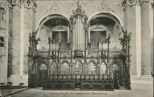 Ottobeuren Grosse Orgel Kloster Kirche  / Ottobeuren /Unterallgaeu LKR