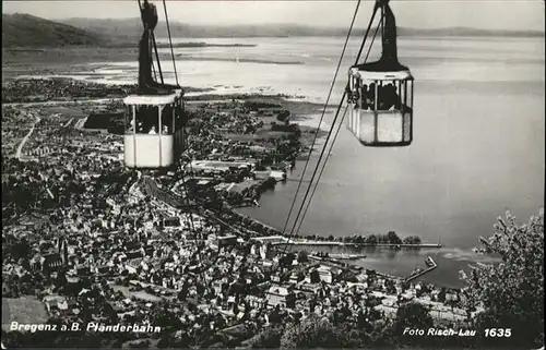 Bregenz Vorarlberg Pfaenderbahn  / Bregenz /Rheintal-Bodenseegebiet