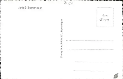 Sigmaringen Schloss  / Sigmaringen /Sigmaringen LKR
