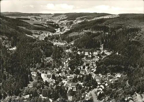 Triberg Schwarzwald Fliegeraufnahme  / Triberg im Schwarzwald /Schwarzwald-Baar-Kreis LKR