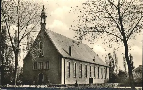 Dessau-Rosslau Auferstehungs Kirche  / Dessau-Rosslau /Anhalt-Bitterfeld LKR