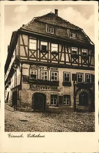 Eisenach Thueringen Lutherhaus Lutherkeller / Eisenach /Eisenach Stadtkreis