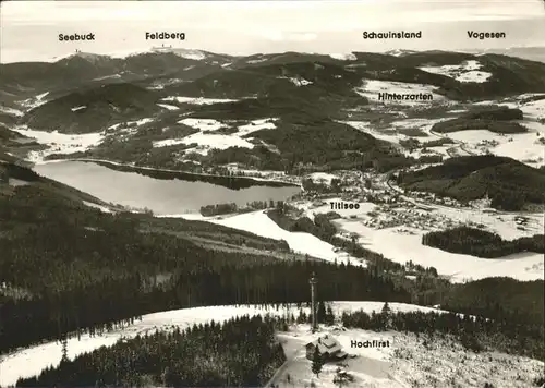 Titisee Hochfirst Hinterzarten Seebruck Vogesen / Titisee-Neustadt /Breisgau-Hochschwarzwald LKR