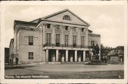 Weimar Thueringen Nationaltheater / Weimar /Weimar Stadtkreis