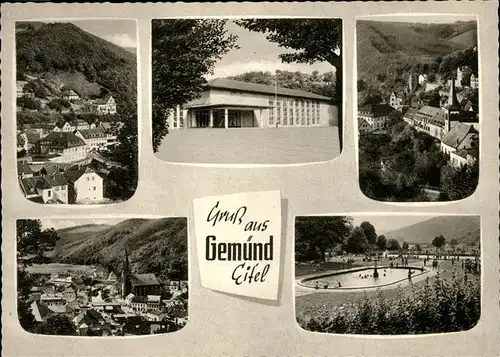 Gemuend Eifel Schwimmbad / Schleiden /Euskirchen LKR