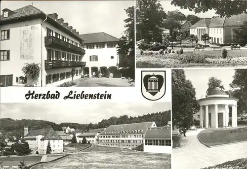 Bad Liebenstein Haus Else Badehaus Heinrich Mann Sanatorium Brunnentempel / Bad Liebenstein /Wartburgkreis LKR