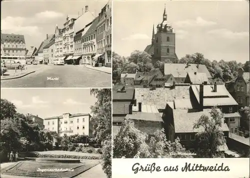 Mittweida Markt Ingenieurhochschule / Mittweida /Mittelsachsen LKR