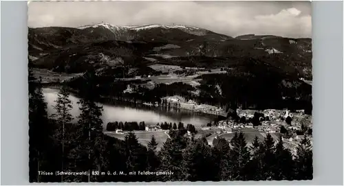 Titisee Titisee Feldbergmassiv * / Titisee-Neustadt /Breisgau-Hochschwarzwald LKR