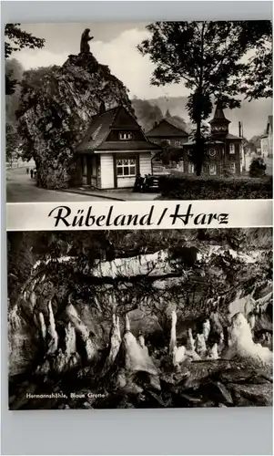 Ruebeland Harz Ruebeland Hermannshoehle x / Elbingerode Harz /Harz LKR
