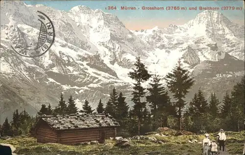 Muerren BE Muerren Grosshorn Breithorn x / Muerren /Bz. Interlaken