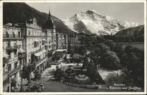 Interlaken BE Interlaken Hotel Viktoria Jungfrau x / Interlaken /Bz. Interlaken