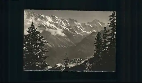 Muerren BE Muerren Ebnefluh Mittagshorn Grosshorn Breithorn * / Muerren /Bz. Interlaken