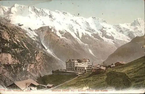 Muerren BE Muerren Grand Hotel des Alpes * / Muerren /Bz. Interlaken