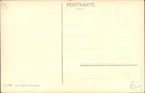 Interlaken BE Interlaken Blumenuhr * / Interlaken /Bz. Interlaken