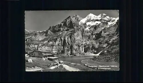 Kandersteg BE Kandersteg Oeschinensee Bluemlisalpgruppe x / Kandersteg /Bz. Frutigen