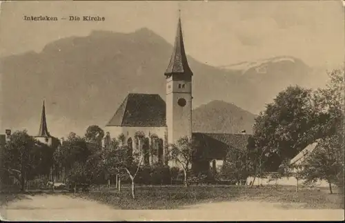 Interlaken BE Interlaken Kirche * / Interlaken /Bz. Interlaken