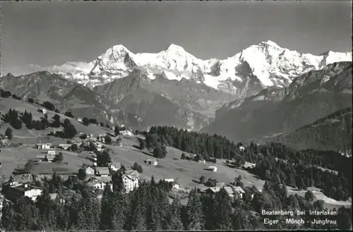 Beatenberg Beatenberg Eiger Moench Jungfrau * / Beatenberg /Bz. Interlaken