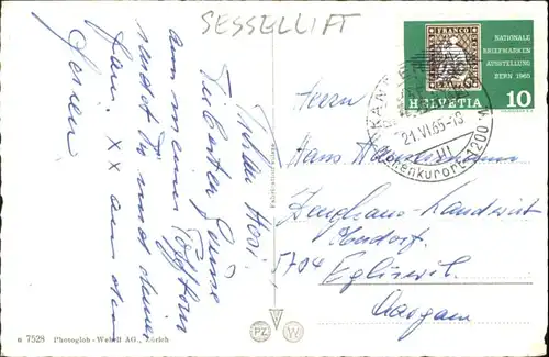 Kandersteg BE Kandersteg Sesselbahn Zug x / Kandersteg /Bz. Frutigen