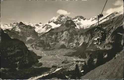 Kandersteg BE Kandersteg Sesselbahn Oeschinen * / Kandersteg /Bz. Frutigen