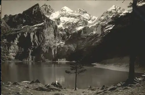 Kandersteg BE Kandersteg Oeschinensee Bluemlisalp x / Kandersteg /Bz. Frutigen