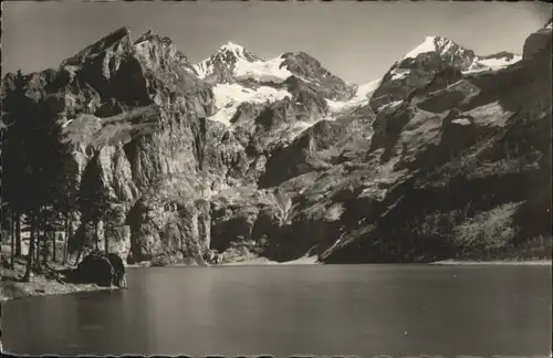 Kandersteg BE Kandersteg Oeschinensee Bluemlisalp x / Kandersteg /Bz. Frutigen