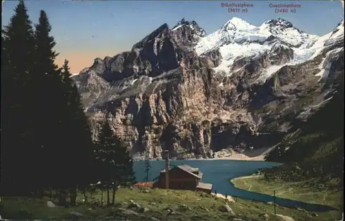 Kandersteg BE Kandersteg Oeschinensee Bluemlisalp x / Kandersteg /Bz. Frutigen