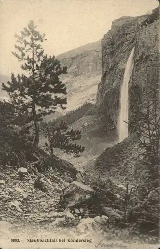 Kandersteg BE Kandersteg Staubachfall x / Kandersteg /Bz. Frutigen