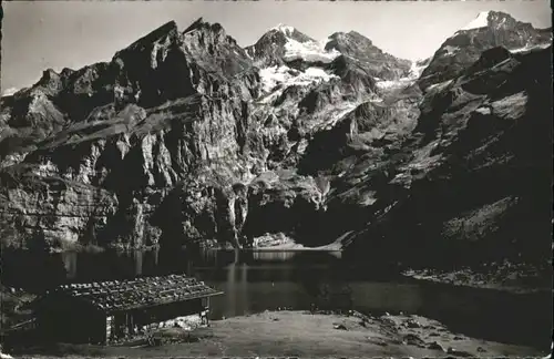 Kandersteg BE Kandersteg Oeschinensee Sennerei Rothorn Bluemlisalphorn x / Kandersteg /Bz. Frutigen