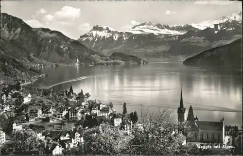 Weggis LU Weggis Kirche * / Weggis /Bz. Luzern