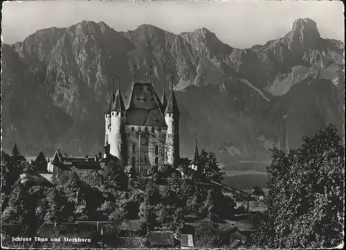 Thun Thun Schloss Stockhorn x / Thun /Bz. Thun