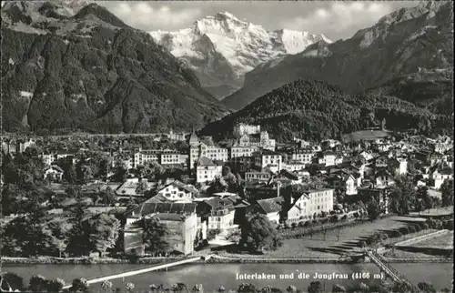 Interlaken BE Interlaken Jungfrau Bruecke x / Interlaken /Bz. Interlaken