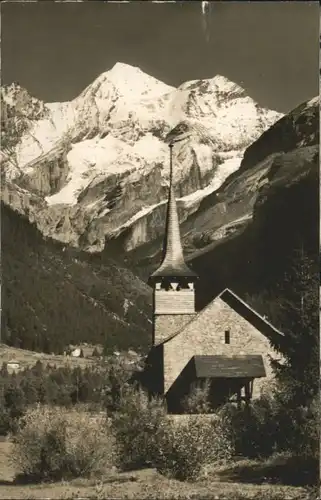 Kandersteg BE Kandersteg Kapelle Bluemlisalp x / Kandersteg /Bz. Frutigen