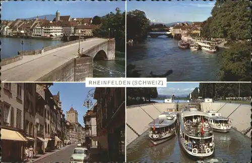 Rheinfelden AG Rheinfelden Bruecke Schiff x / Rheinfelden /Bz. Rheinfelden