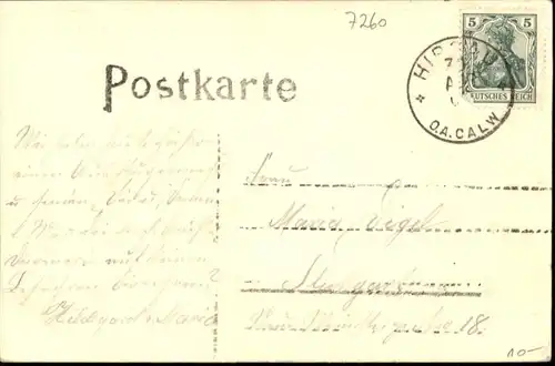 Hirsau Hirsau Kloster Schloss Ulme Marien Kapelle Kuenstler  J Luz * / Calw /Calw LKR