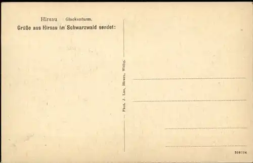 Hirsau Hirsau Glockenturm * / Calw /Calw LKR