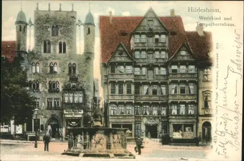 Hildesheim Hildesheim Wedekind Tempelherrenhaus Brunnen x / Hildesheim /Hildesheim LKR