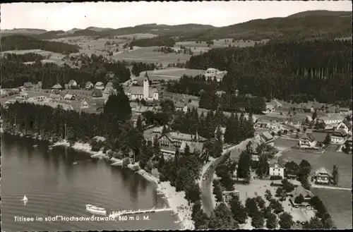 Titisee Titisee Fliegeraufnahme * / Titisee-Neustadt /Breisgau-Hochschwarzwald LKR