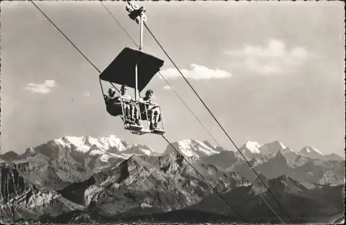 Beatenberg Beatenberg Sportbahn Niederhorn Sesselbahn * / Beatenberg /Bz. Interlaken