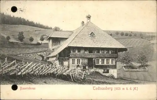 Todtnauberg Todtnauberg Bauernhaus x / Todtnau /Loerrach LKR