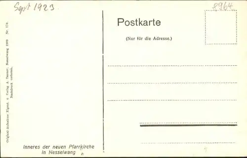 Nesselwang Nesselwang Pfarrkirche * / Nesselwang /Ostallgaeu LKR