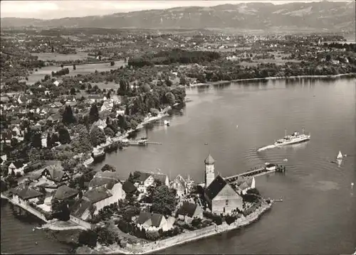 Wasserburg Bodensee Wasserburg Bodensee Fliegeraufnahme x / Wasserburg (Bodensee) /Lindau LKR