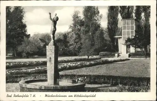 Bad Rothenfelde Bad Rothenfelde Maerchenbrunnen Wittekindsprudel x / Bad Rothenfelde /Osnabrueck LKR